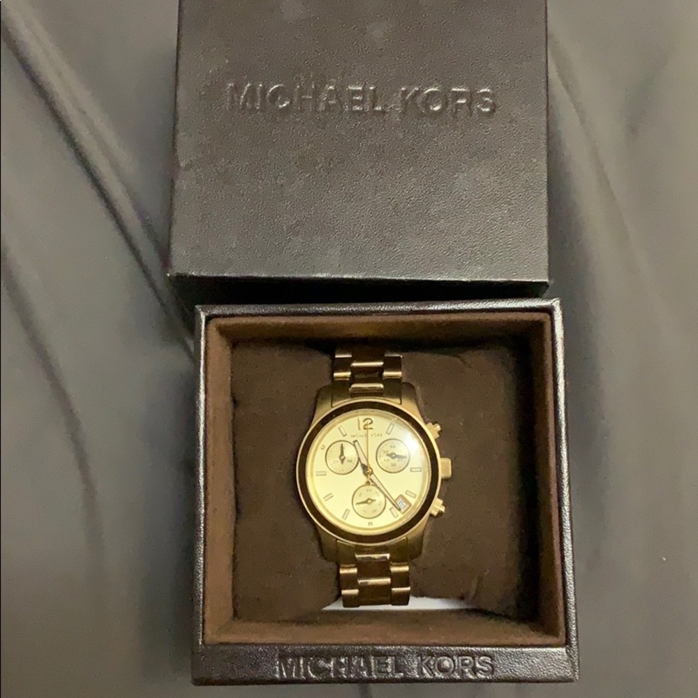 Michael Kors Mini Gold Watch